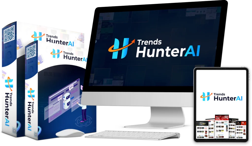 Create Websites with AI using TrendsHunter AI