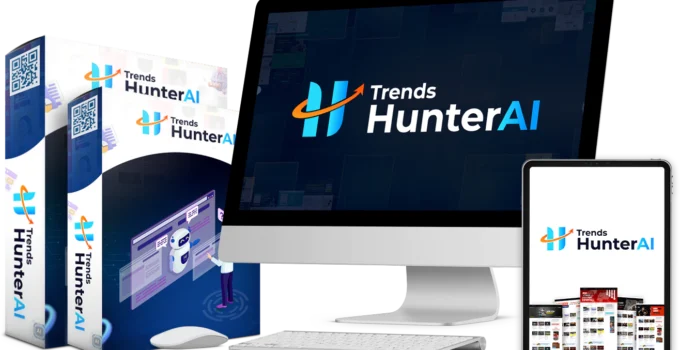 Create Websites with AI using TrendsHunter AI